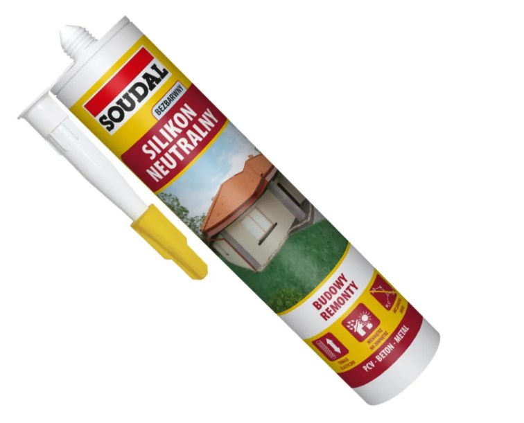 Silikon neutralny bezbarwny 280 ml